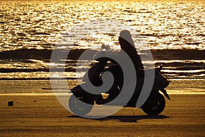 Evening Beach Ride