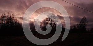 Evening beautifule sky