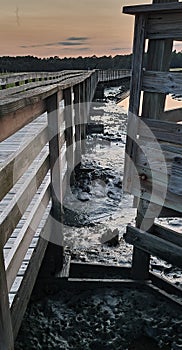 Evening Boardwalk strolling