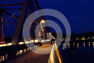 Evening Bridge Crossing