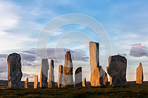 Evening at Callanish