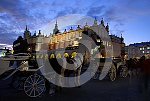 Evening in cracow photo