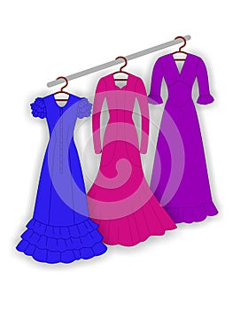 Evening dresses