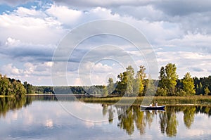 Evening fishing