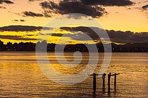 Evening in FlorianÃ³polis - Santa Catarina Island - Brazil