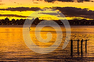 Evening in FlorianÃ³polis - Santa Catarina Island - Brazil