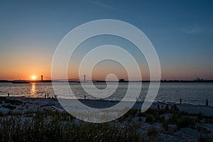 Evening on Gravesend Bay