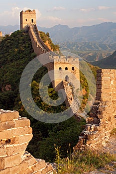 Evening Great Wall - China