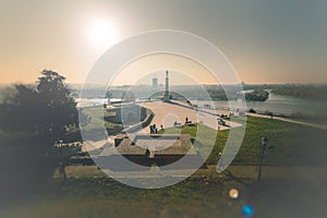 Evening at Kalemegdan