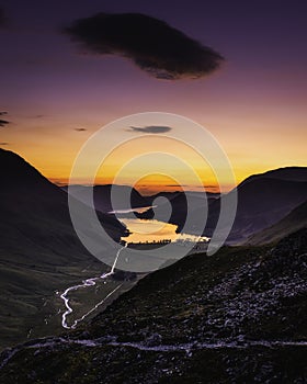 Evening in Lake District