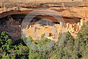 Cliff Palace in Evening Light, Mesa Verde National Park, Colorado