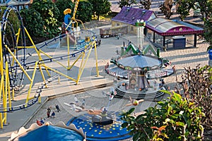 Evening light in Madurodam 2007