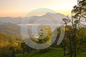 Evening Light at Mt Warning