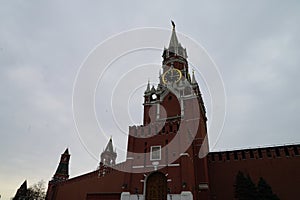 spasskaya tower on Red Square