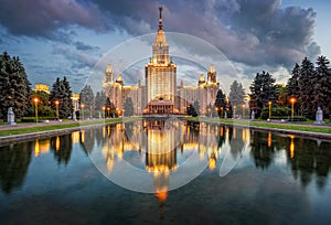 Evening Moscow State University