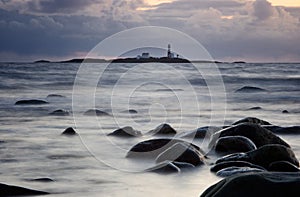 Evening by the Ocean