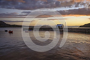 Evening Peace at the harbour