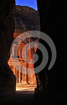 Evening in Petra