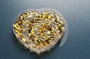 Evening primrose oil capsules