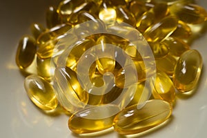 Evening primrose oil capsules