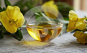 Evening primrose oil - healthy nutritional supplement
