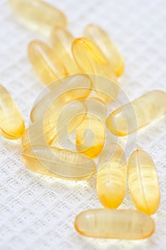 Evening primrose supplement pills