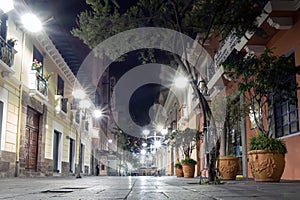 Evening in Quito, Ecuador