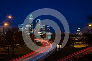 Evening Rush Hour Commute In Charlotte, North Carolina 3 photo
