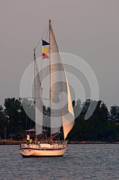 Evening sail