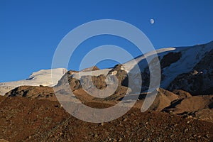 Evening scene near Zermatt