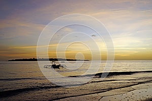 Evening seaview in Philippines