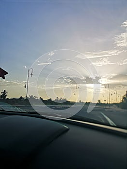 Evening Sky Adorned After Sunset