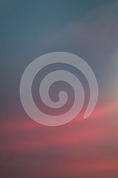 The Evening Sky in Calicut