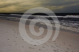 Evening Sky on Destin Beach, Florida