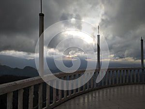 Evening sky in Sri Lanka