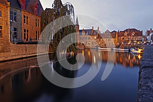 Evening time in Bruge photo