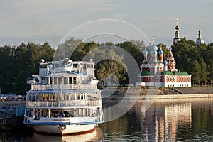 An evening is in Uglich. photo