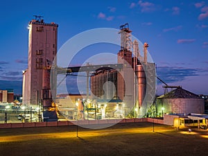 Evening view of the Cargill