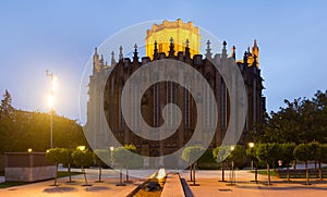 Evening view of Cathedral of Mary Immaculate