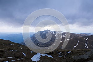 Costila mountain and the communication station