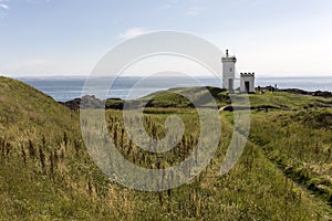 Evening view of Elie Lighthouse in Fife