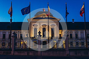 Presidential palace in Bratislava