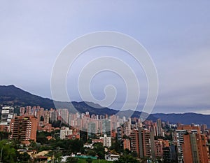 Luxurious and exclusive El Poblado neighborhood in Medellin, Colombia photo