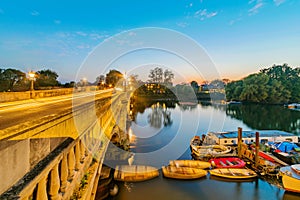 Evening view of Richmong bridge