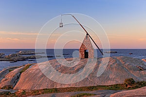 Evening at Vippefyr Lighthouse in Norway