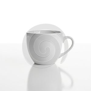 An evenly lit, bright white, emphasizing the simplicity and elegance of the