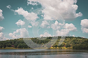 Evens Lake, in Loch Sheldrake, New York