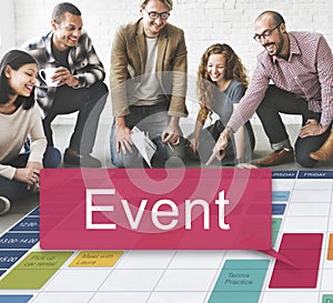 Event Happening Incident Occasion Schedule Concept