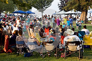 Event at Library Park Lakeport California