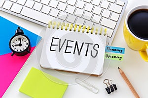 Event planning concept